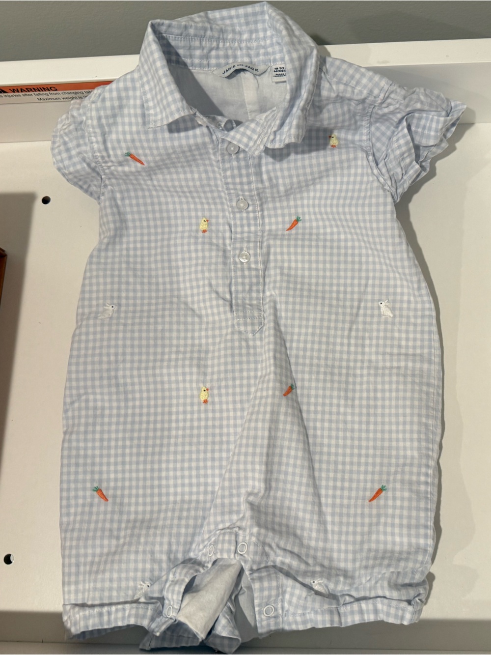 Janie and Jack Onesie - 18-24M Spring/Easter Themed